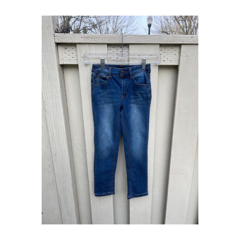 HUDSON Girl's Dark Wash Pull On Jeans Size 7
